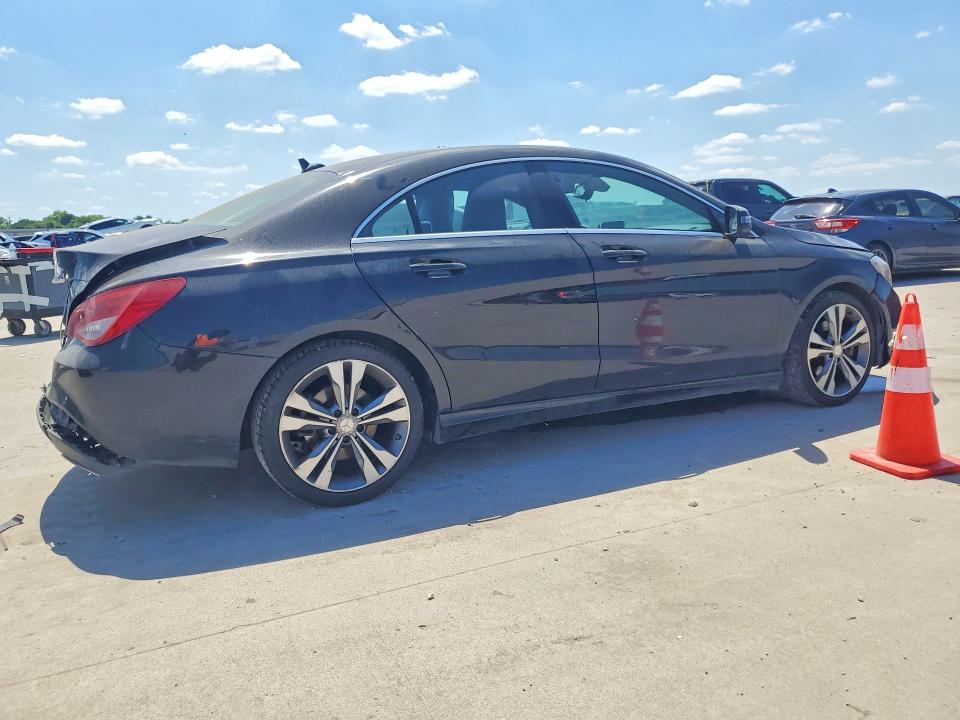 2018 Mercedes-benz Cla-klasse VIN WDDSJ4EBXJN509286 COPART salvage auction — REAR END, Tx - Salvage Vehicle Title, sold $1,350 on 2026-07-30 (photo 3)