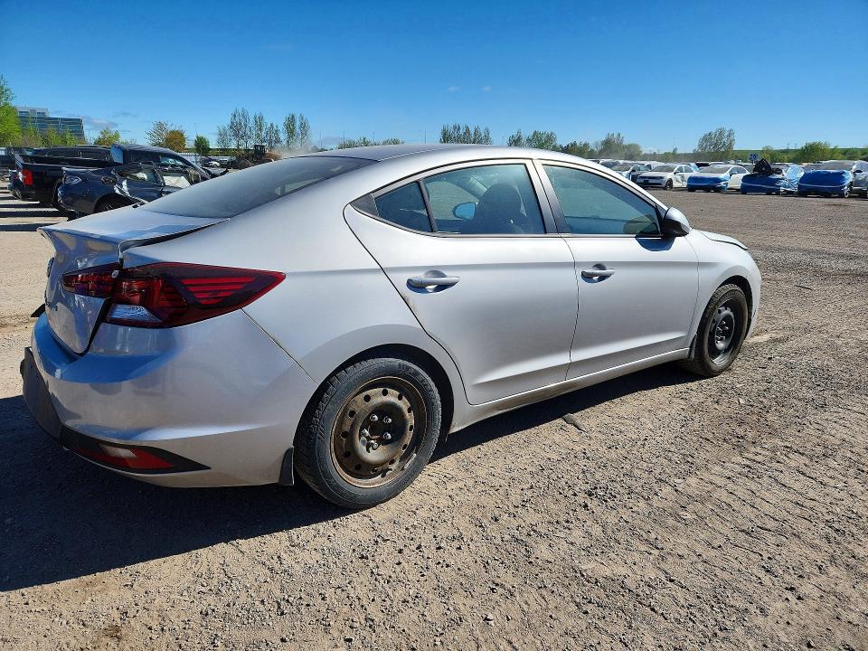 2020 Hyundai Elantra VIN KMHD74LF7LU985636 COPART salvage auction — REAR END, ON - PERMIT SALVAGE, sold $2,700 on 2026-07-02 (photo 3)