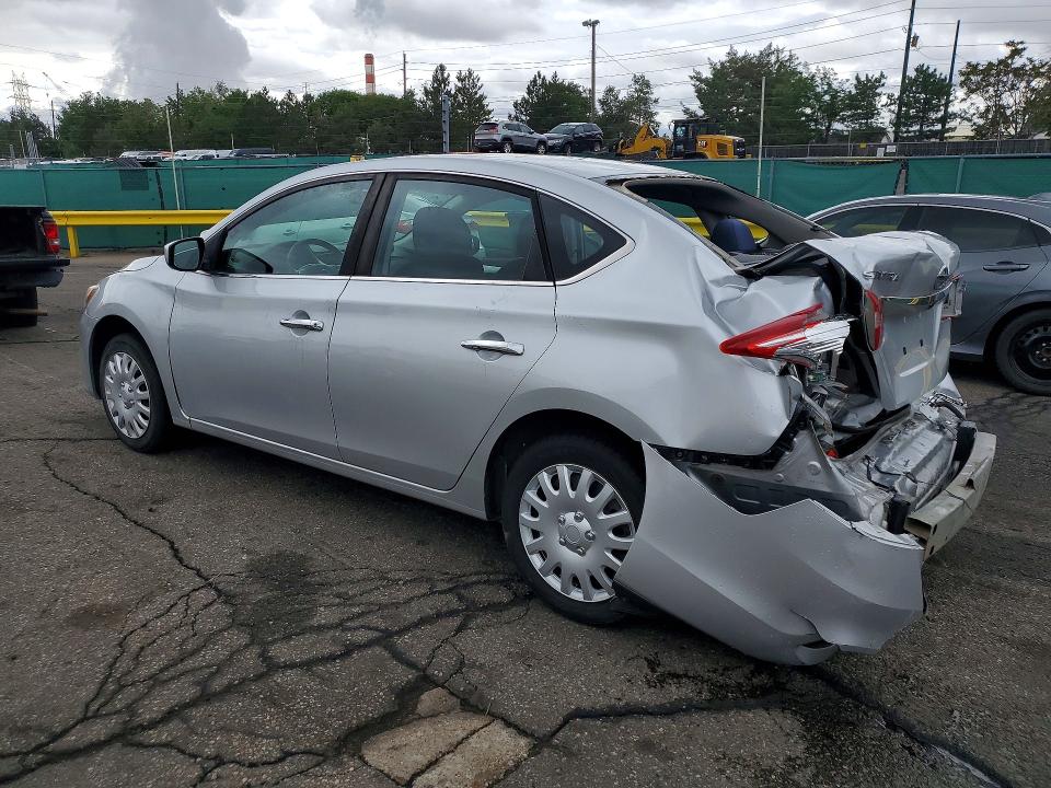 2016 Nissan Sentra VIN 3N1AB7AP4GY290832 COPART salvage auction — REAR END, Co - Public - Salvage Title, sold $375 on 2026-07-09 (photo 2)