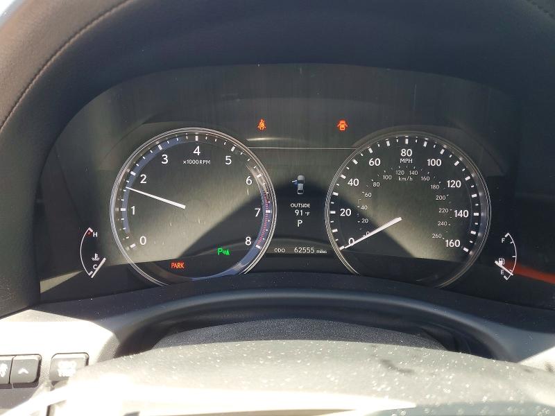 2014 Lexus Gs VIN JTHBE1BL4E5038704 COPART salvage auction — WATER/FLOOD, Hi - Certificate Of Salvage, sold $100 on 2026-07-20 (photo 9)