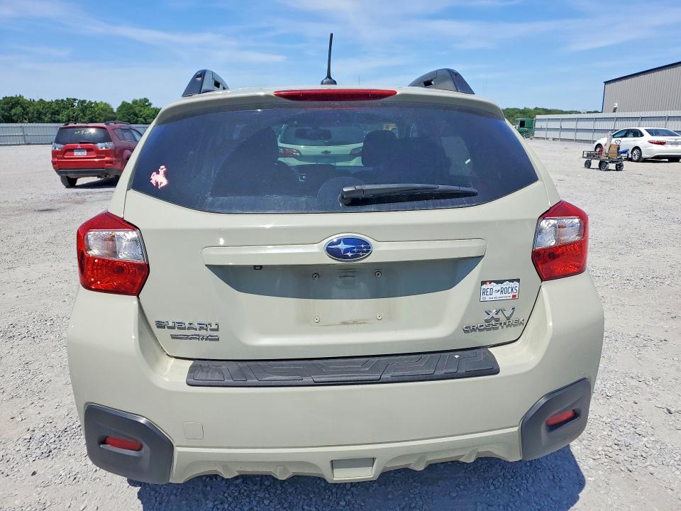 2015 Subaru Xv VIN JF2GPAPC2F8312736 COPART salvage auction — FRONT END, Nc - Salvage Certificate Of Title, sold $1,400 on 2026-07-29 (photo 6)