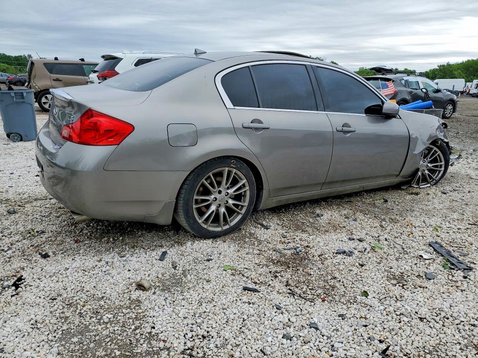 2008 Infiniti G35 VIN JNKBV61E28M202171 COPART salvage auction — FRONT END, Md - Cert Of Salvage > 75% Damage, sold $400 on 2026-07-07 (photo 3)