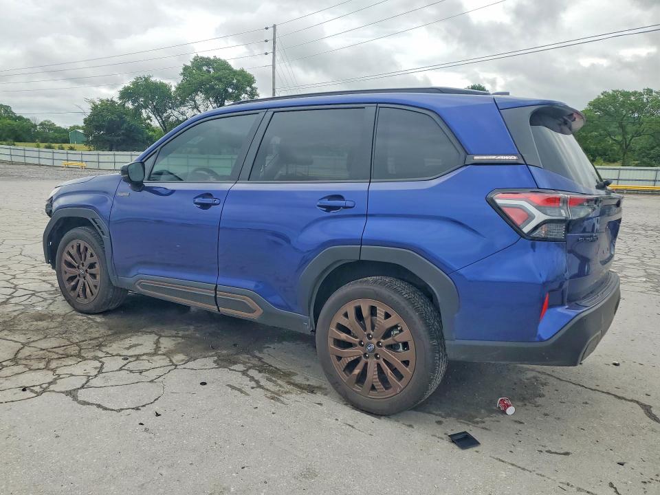 2025 Subaru Forester VIN JF2SLSJD7SH419000 COPART salvage auction — FRONT END, Tn - Salvage Certificate, sold $8,600 on 2026-07-29 (photo 2)