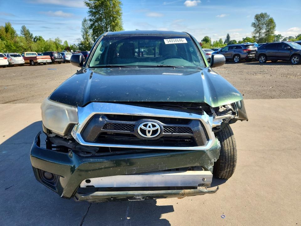2013 Toyota Tacoma VIN 5TFTX4CN4DX032616 COPART salvage auction — FRONT END, Or - Salvage Title Certificate, sold $3,750 on 2026-07-27 (photo 5)