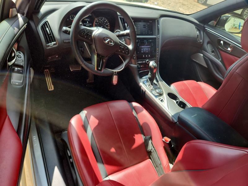 2022 Infiniti Q60 VIN JN1FV7LK8NM660579 COPART salvage auction — REAR END, Ga - Cert Of Title-Salvage, sold $12,300 on 2026-07-28 (photo 8)