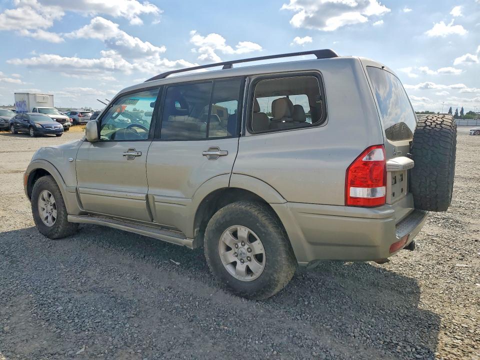 2004 Mitsubishi Montero VIN JA4MW51S04J009224 COPART salvage auction — REAR END, Ca - Dis/Dlr/Exp Only Clean Title, sold $375 on 2026-07-07 (photo 2)