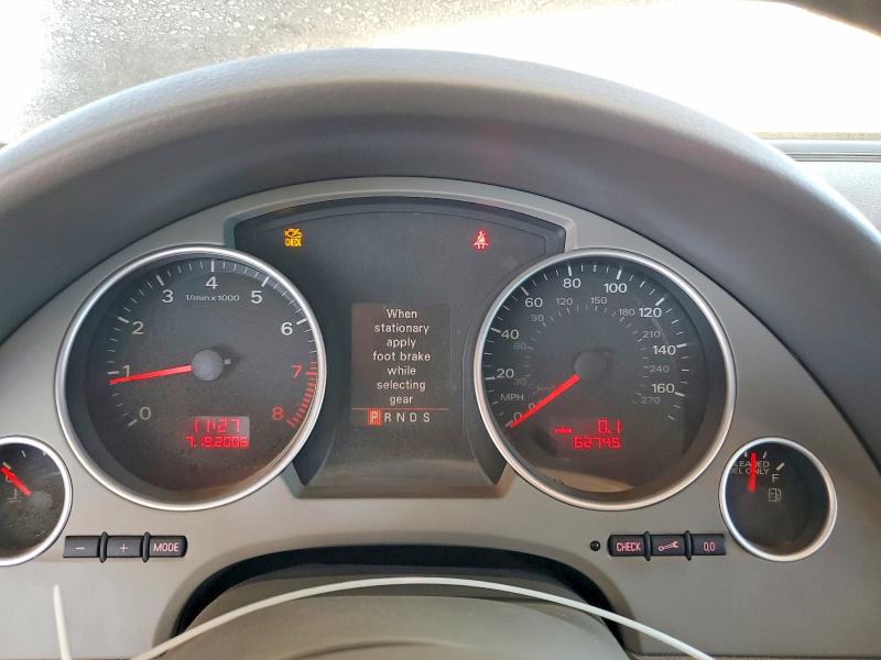 2008 Audi A4 VIN WAUEH48H38K009319 COPART salvage auction — MINOR DENT/SCRATCHES, Az - Certificate Of Title, sold $1,400 on 2026-07-02 (photo 9)