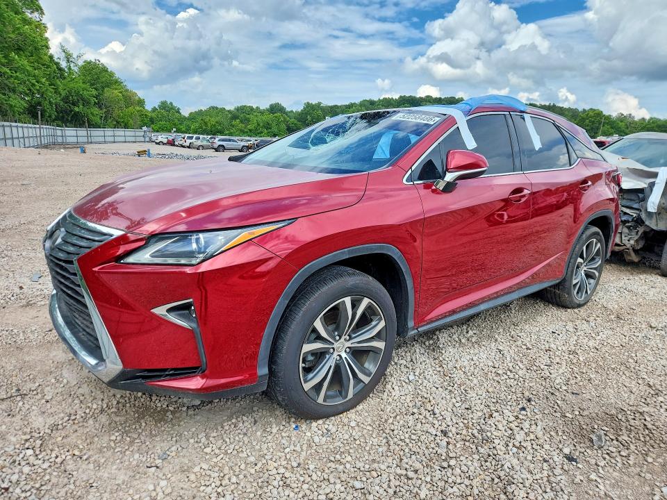 2016 Lexus Rx VIN JTJBZMCA9G2003047 COPART salvage auction — ROOF, Al - Cert Of Title-Salvage Title, sold $7,400 on 2026-07-14 (photo 1)