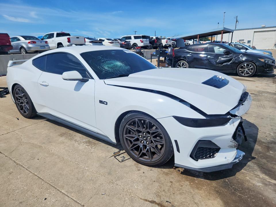 2024 Ford VIN 1FA6P8CF1R5401017 COPART salvage auction — FRONT END, TX - SALVAGE VEHICLE TITLE (P), sold $21,400 on 2026-07-02 (photo 4)