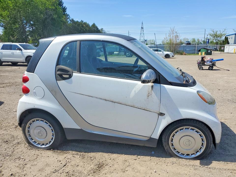 2012 Smart Fortwo VIN WMEEJ3BA1CK574384 COPART salvage auction — MECHANICAL, On - Permit No Brand - Unfit, sold $375 on 2026-07-09 (photo 4)