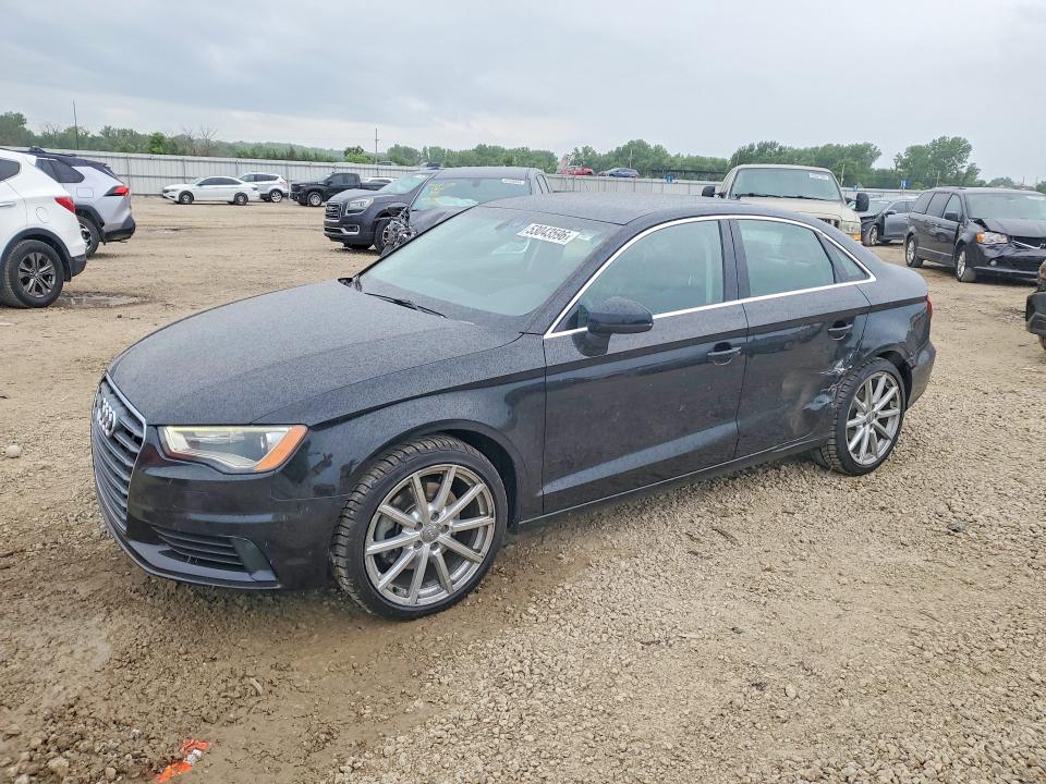 2015 Audi A3 VIN WAUACGFF9F1012762 COPART salvage auction — SIDE, Ks - Cert Of Title-Salvage, sold $2,950 on 2026-07-17 (photo 1)