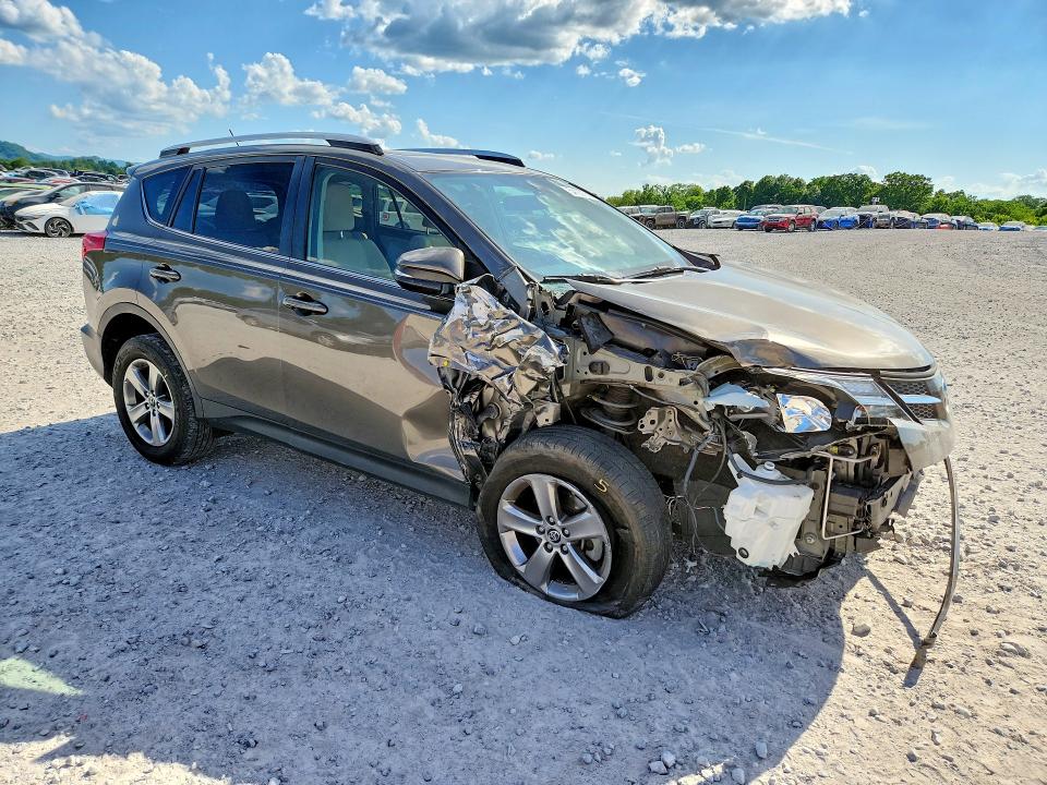 2015 Toyota Rav 4 VIN JTMRFREV5FD139265 COPART salvage auction — FRONT END, Tn - Salvage Certificate, sold $3,850 on 2026-07-09 (photo 4)