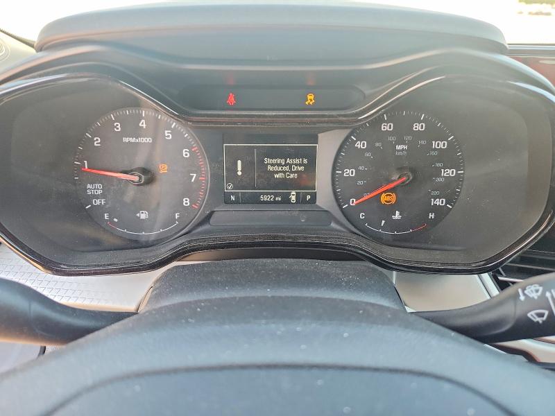 2025 Chevrolet Trax VIN KL77LFEP9SC322858 COPART salvage auction — HAIL, Ks - Cert Of Title-Salvage, sold $8,400 on 2026-07-08 (photo 9)