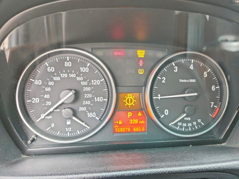 2011 BMW 3er VIN WBAPK7C51BF087333 COPART salvage auction — HAIL, KS - CERT OF TITLE-SALVAGE, sold $950 on 2026-08-03 (photo 9)