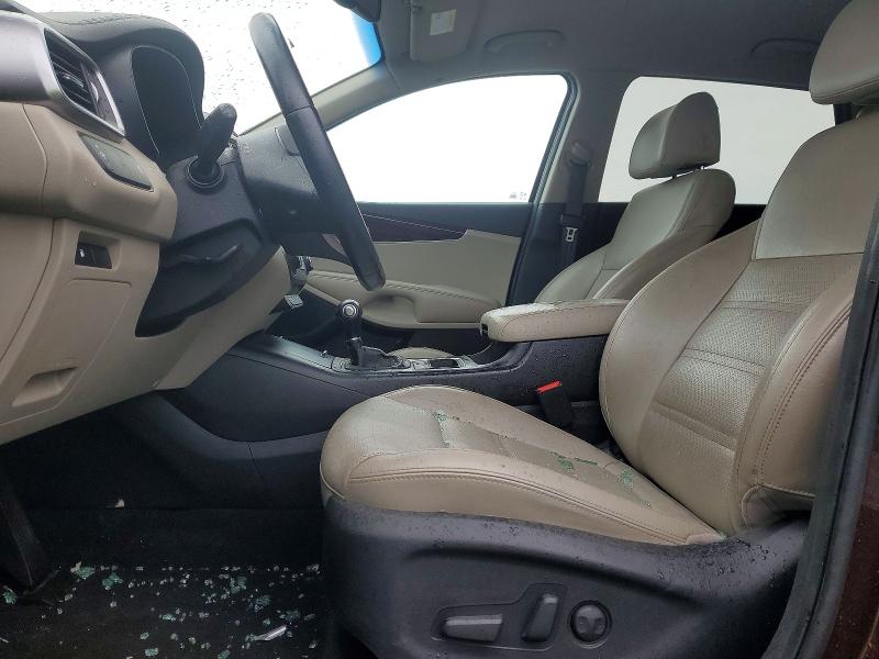 2017 Kia VIN 5XYPGDA37HG285943 COPART salvage auction — FRONT END, Ny - Mv-907A Salvage Certificate, sold $1,200 on 2026-07-13 (photo 7)