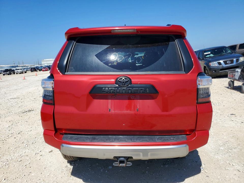 2023 Toyota 4runner VIN JTEPU5JR7P6117333 COPART salvage auction — SIDE, TX - SALVAGE VEHICLE TITLE, sold $8,100 on 2026-07-09 (photo 6)