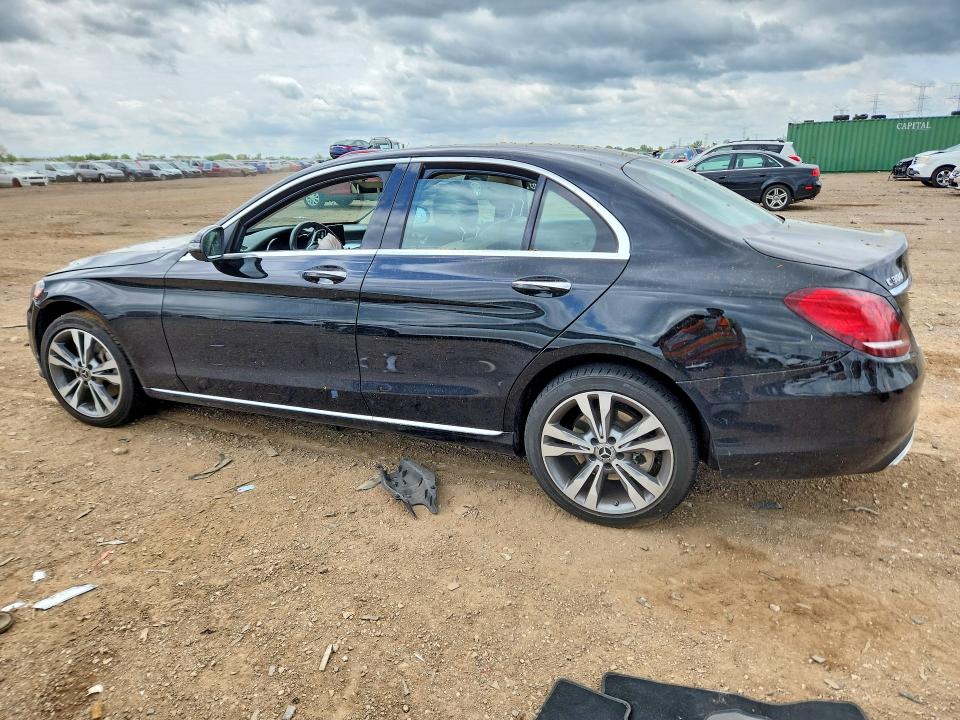 2021 Mercedes-benz C-klasse VIN W1KWF8EB2MR642762 COPART salvage auction — FRONT END, Il - Salvage Certificate, sold $9,200 on 2026-07-14 (photo 2)