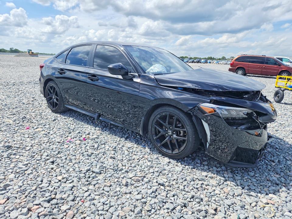 2025 Honda Civic VIN 2HGFE2F56SH596094 COPART salvage auction — FRONT END, Fl - Cert Of Title Slvg Rebuildable, sold $6,300 on 2026-07-02 (photo 4)
