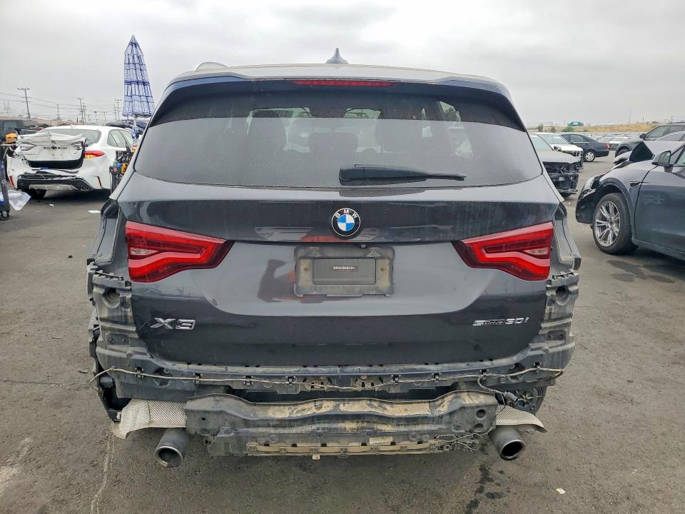 2019 BMW X3 VIN 5UXTR7C54KLE97169 COPART salvage auction — FRONT END, Ca - Salvage Certificate, sold $5,400 on 2026-07-13 (photo 6)