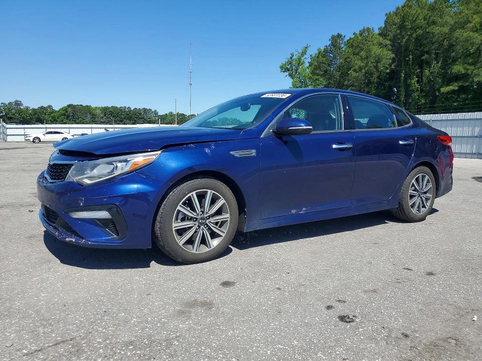 2019 Kia VIN 5XXGU4L11KG299739 COPART salvage auction — FRONT END, Nc - Salvage Certificate Of Title, sold $2,600 on 2026-07-09 (photo 1)