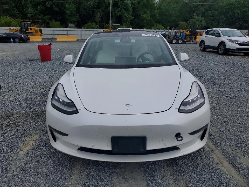 2020 Tesla Model 3 VIN 5YJ3E1EA4LF615453 COPART salvage auction — REAR END, Nc - Salvage Certificate Of Title, sold $4,650 on 2026-07-09 (photo 5)
