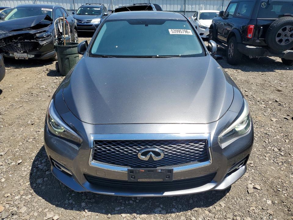 2017 Infiniti Q50 VIN JN1EV7AR6HM833452 COPART salvage auction — SIDE, Md - Cert Of Salvage > 75% Damage, sold $3,000 on 2026-07-20 (photo 5)