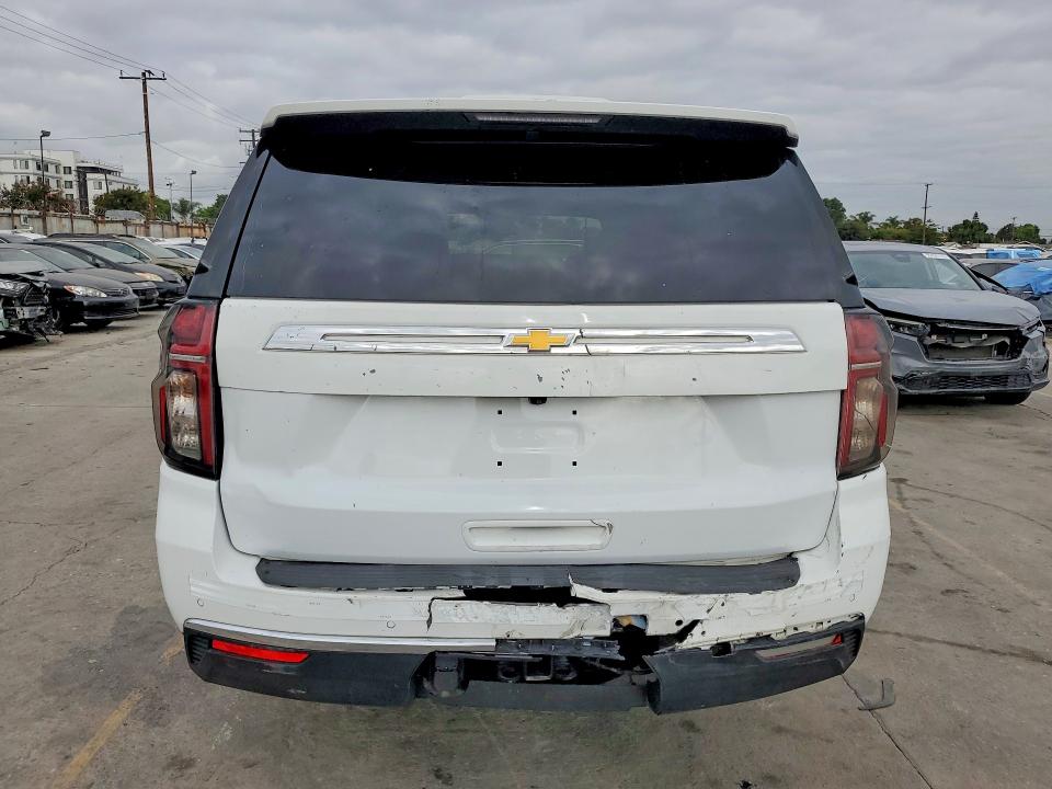 2023 Chevrolet Suburban VIN 1GNSKCKD9PR212395 COPART salvage auction — REAR END, Id - Dis/Dlr/Exp Only Salvage Title, sold $24,500 on 2026-07-29 (photo 6)