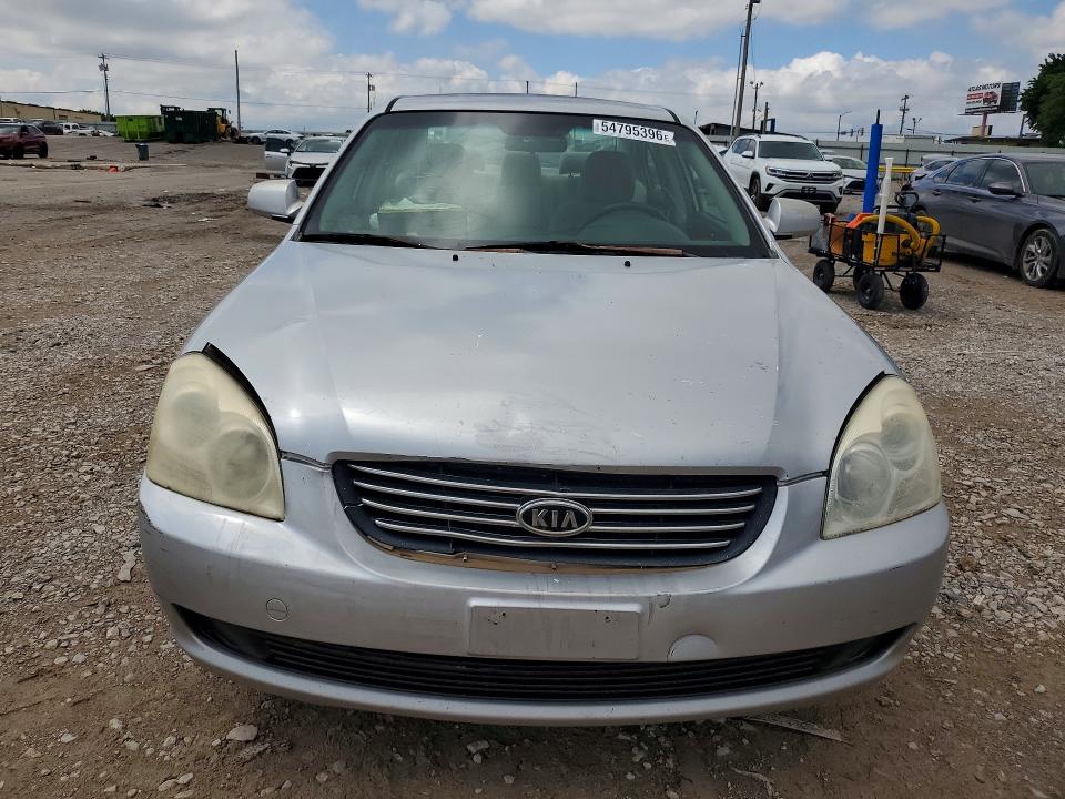 2006 Kia Optima VIN KNAGE123965036128 COPART salvage auction — FRONT END, Ok - Cert Of Title-Salvage, sold $250 on 2026-07-02 (photo 5)