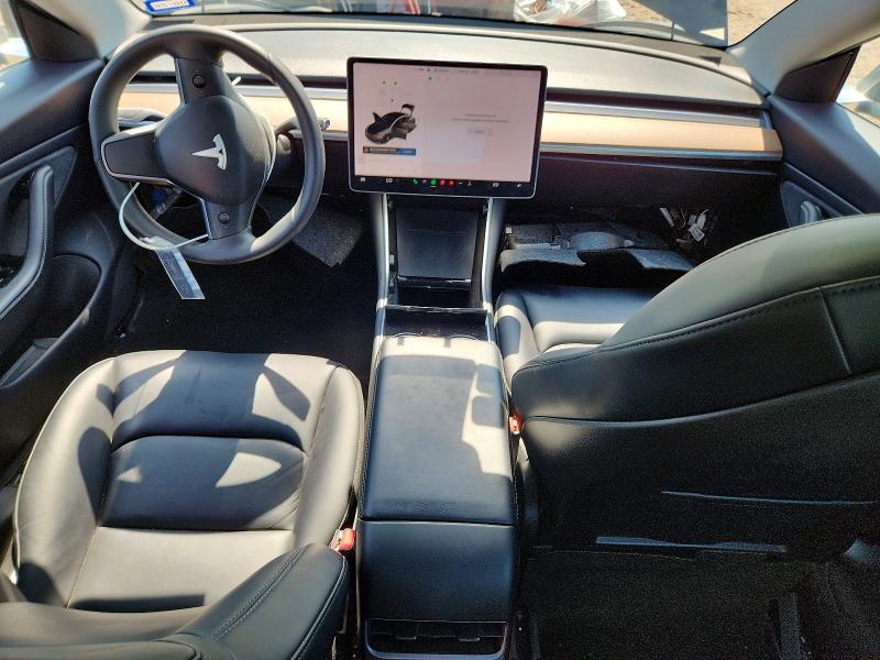 2020 Tesla VIN 5YJ3E1EB2LF534797 COPART salvage auction — WATER/FLOOD, Tx - Salvage Title-Flood Damage, sold $5,100 on 2026-07-07 (photo 8)