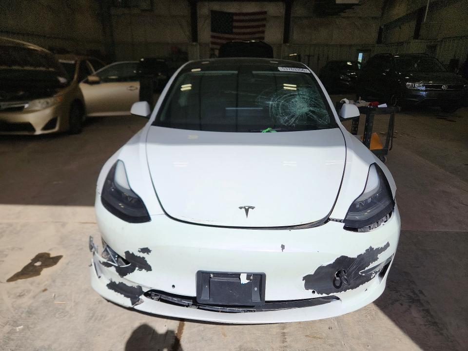 2023 Tesla VIN 5YJ3E1EA1PF435160 COPART salvage auction — FRONT END, Wv - Certificate Of Title, sold $9,800 on 2026-07-02 (photo 5)