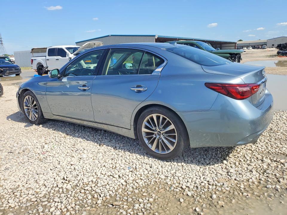 2018 Infiniti Q50 VIN JN1EV7AP2JM364350 COPART salvage auction — FRONT END, Tx - Salvage Vehicle Title, sold $2,850 on 2026-07-31 (photo 2)