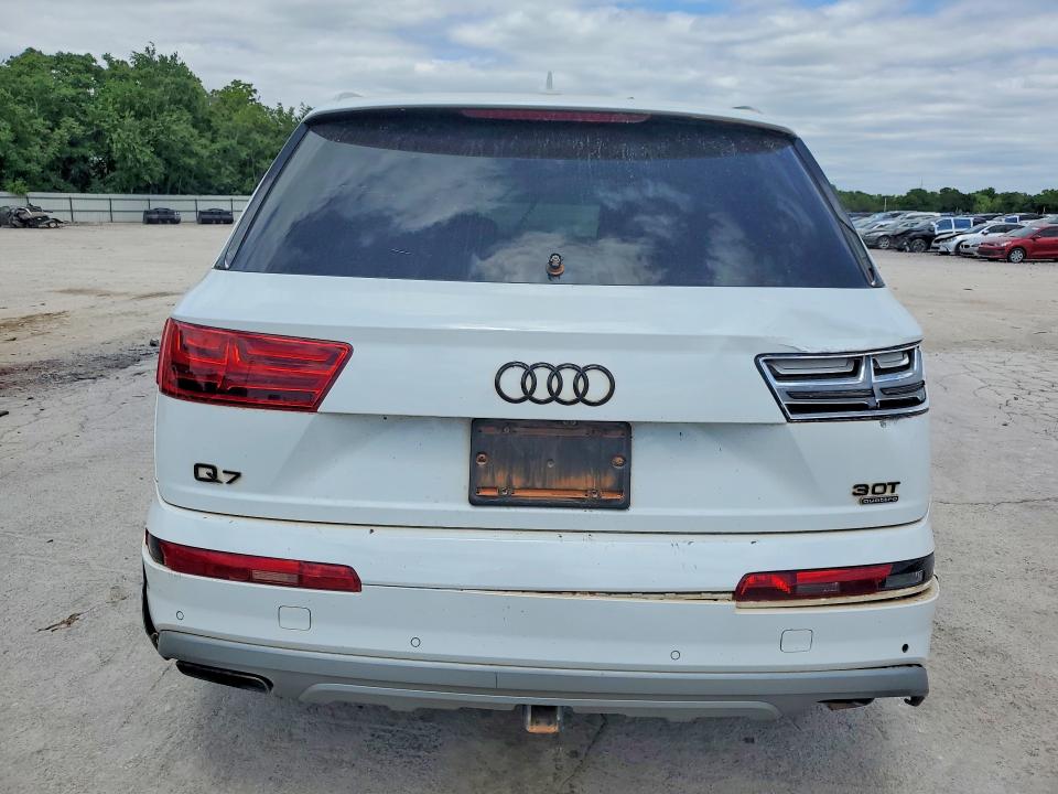 2018 Audi Q7 VIN WA1VAAF70JD019343 COPART salvage auction — REAR END, Mt - Certificate Of Title, sold $4,850 on 2026-07-02 (photo 6)