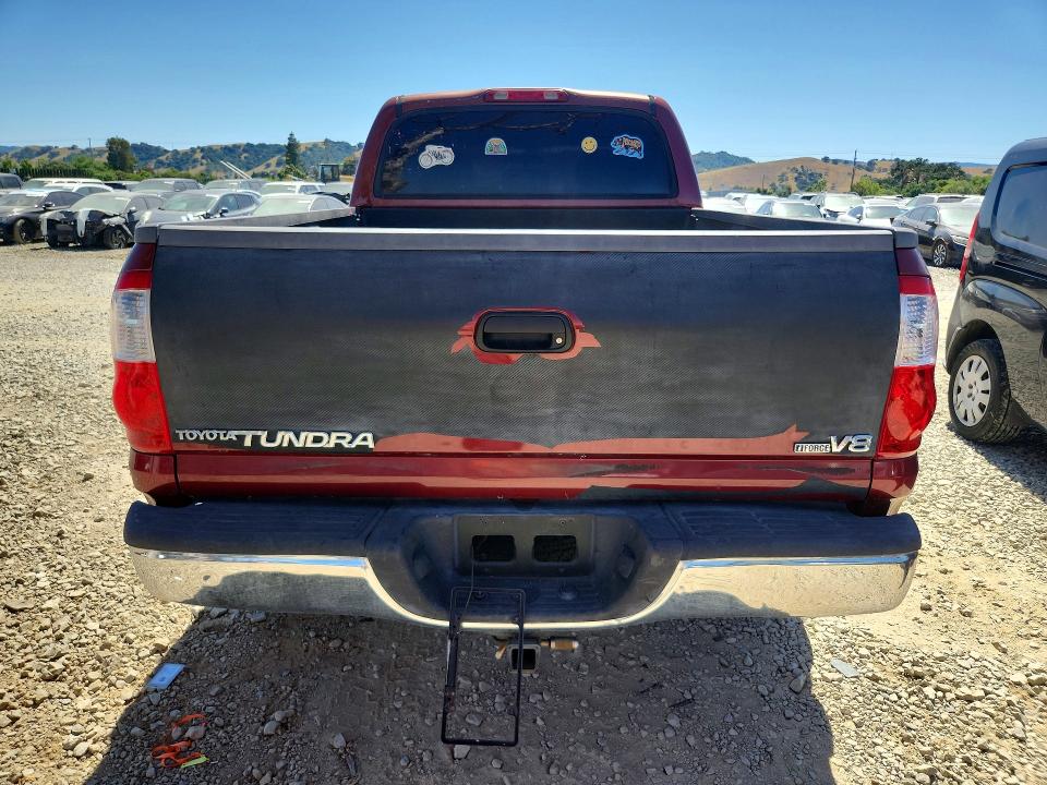 2006 Toyota Tundra VIN 5TBET34126S511189 COPART salvage auction — FRONT END, Ca - Salvage Certificate, sold $60 on 2026-07-21 (photo 6)