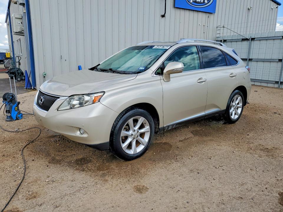 2011 Lexus Rx VIN 2T2ZK1BA3BC047668 COPART salvage auction — MINOR DENT/SCRATCHES, Tx - Certificate Of Title, sold $5,800 on 2026-07-09 (photo 1)