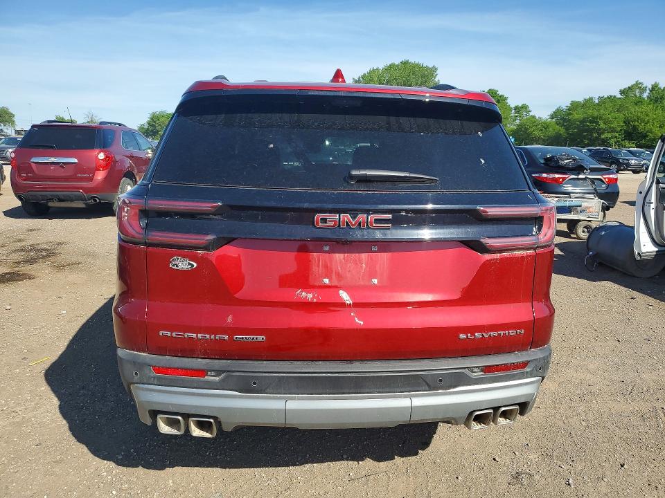 2026 Gmc Acadia VIN 1GKENNKS9TJ163395 COPART salvage auction — FRONT END, Ia - Cert Of Title-Salvage Title, sold $16,300 on 2026-07-17 (photo 6)
