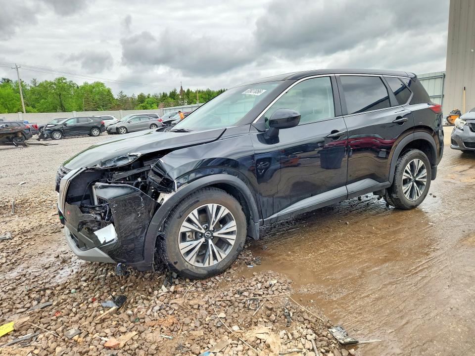 2023 Nissan Rogue VIN JN8BT3BB3PW474391 COPART salvage auction — FRONT END, Wi - Cert Of Title-Salvage Vehicle, sold $5,400 on 2026-07-06 (photo 1)