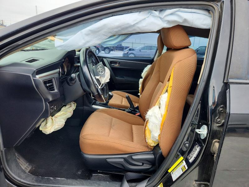 2015 Toyota Corolla VIN 5YFBURHE0FP320015 COPART salvage auction — FRONT END, Tx - Salvage Vehicle Title, sold $175 on 2026-07-28 (photo 7)