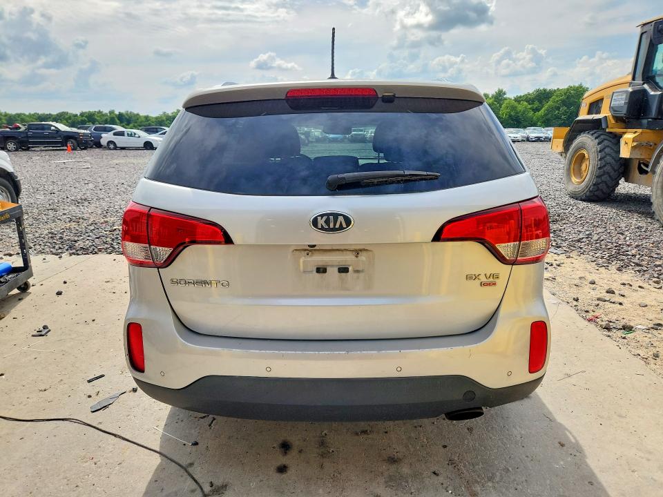 2014 Kia Sorento VIN 5XYKUDA72EG489888 COPART salvage auction — FRONT END, Mo - Salvage Certificate Of Title, sold $70 on 2026-07-28 (photo 6)