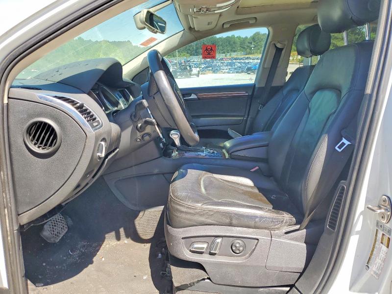 2014 Audi Q7 VIN WA1LMAFE7ED018502 COPART salvage auction — MECHANICAL, Tx - Certificate Of Title, sold $5,400 on 2026-09-02 (photo 7)