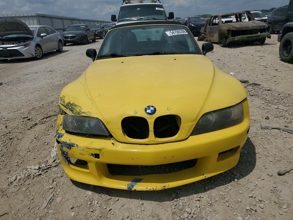 2001 BMW Z3 VIN WBACN53451LJ55876 COPART salvage auction — FRONT END, Ks - Cert Of Title-Salvage, sold $175 on 2026-07-30 (photo 5)