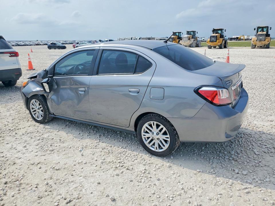 2021 Mitsubishi Mirage VIN ML32FUFJ6MHF01826 COPART salvage auction — SIDE, Tx - Salvage Vehicle Title, sold $2,550 on 2026-07-16 (photo 2)