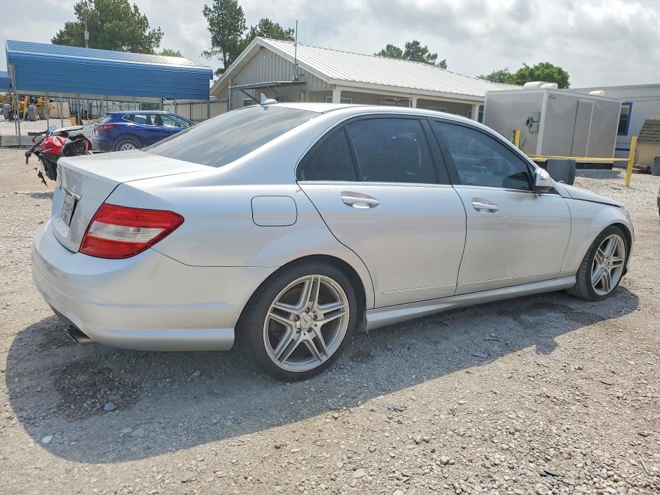 2008 Mercedes-benz C class VIN WDDGF54X08R038472 COPART salvage auction — FRONT END, Ar - Cert Of Title-Salvage, sold $650 on 2026-07-08 (photo 3)