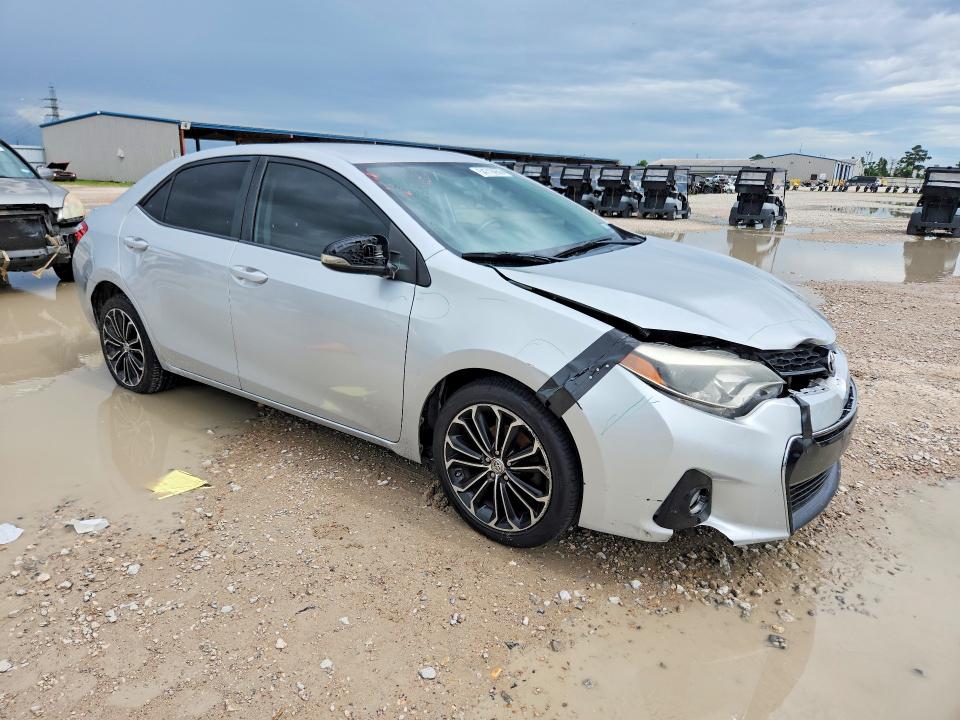 2016 Toyota VIN 5YFBURHEXGP438395 COPART salvage auction — FRONT END, TX - SALVAGE VEHICLE TITLE, sold $2,550 on 2026-07-21 (photo 4)