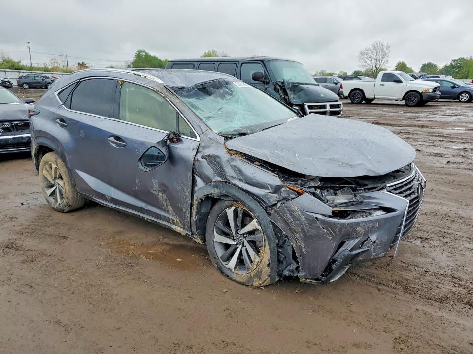 2019 Lexus Nx VIN JTJBARBZXK2196586 COPART salvage auction — ROLLOVER, Oh - Cert Of Title-Salvage, sold $3,000 on 2026-07-02 (photo 4)