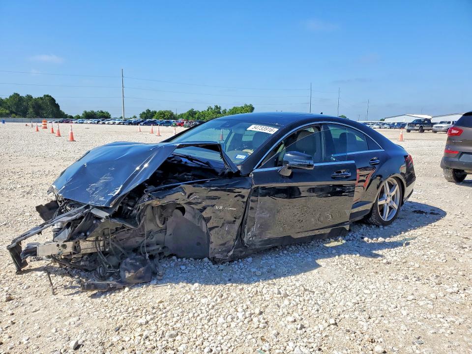 2014 Mercedes-benz Cls-klasse VIN WDDLJ7DB9EA122801 COPART salvage auction — FRONT END, Tx - Salvage Vehicle Title, sold $950 on 2026-08-13 (photo 1)