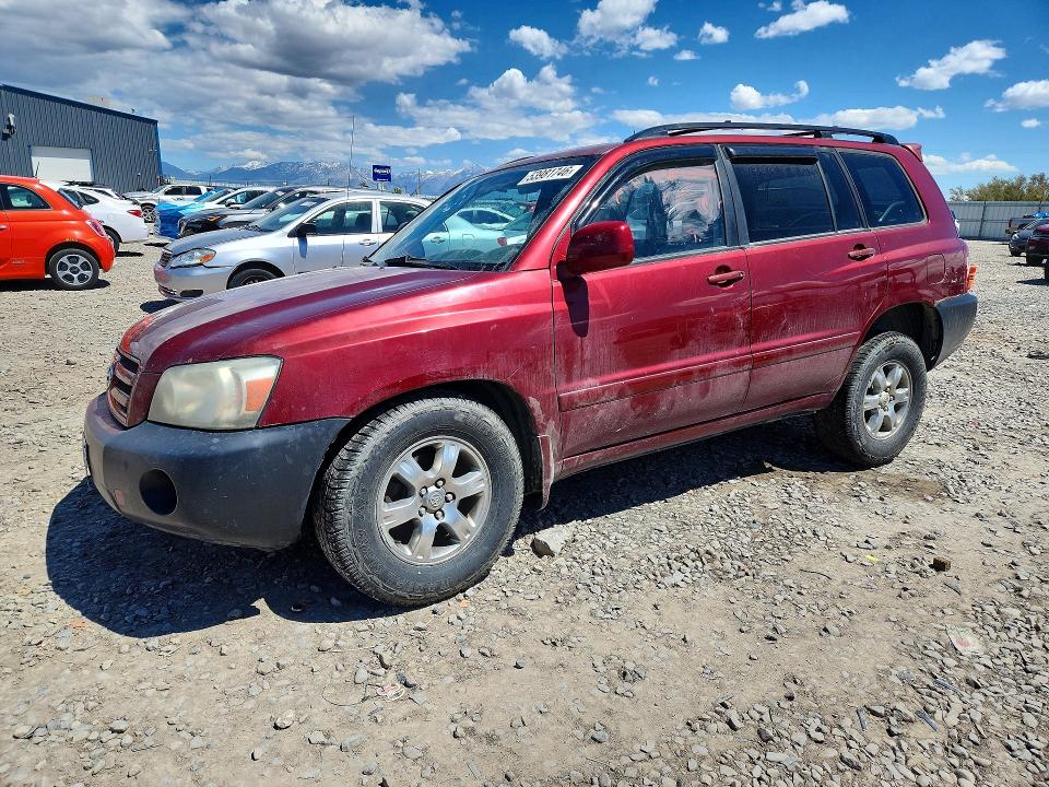 2007 Toyota VIN JTEHP21A970192512 COPART salvage auction — FRONT END, Ut - Salvage Certificate, sold $425 on 2026-07-02 (photo 1)