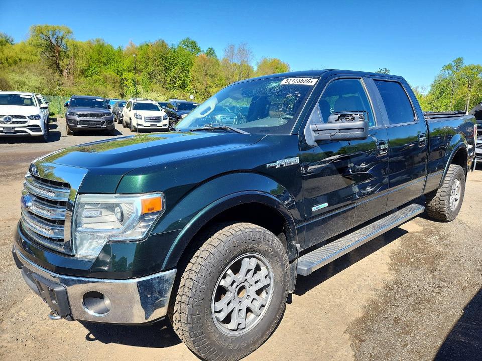 2014 Ford F-150 lightning VIN 1FTFW1ET8EFC28933 COPART salvage auction — MINOR DENT/SCRATCHES, Ct - Certificate Of Title, sold $4,850 on 2026-07-02 (photo 1)
