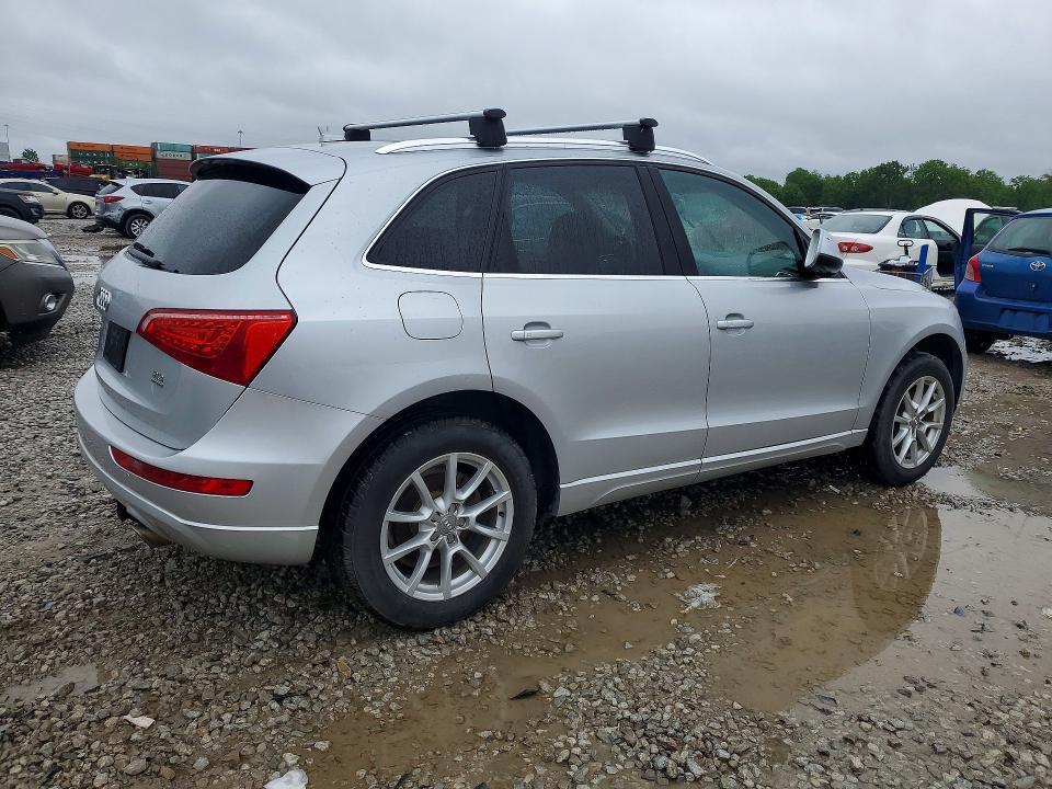 2010 Audi Q5 VIN WA1LKAFP3AA072396 COPART salvage auction — FRONT END, Oh - Certificate Of Title, sold $875 on 2026-07-02 (photo 3)