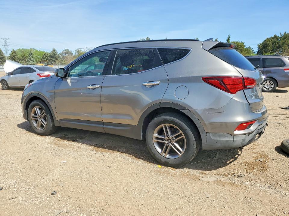 2017 Hyundai VIN 5NMZU3LB8HH002133 COPART salvage auction — REAR END, Il - Salvage Certificate, sold $3,100 on 2026-07-09 (photo 2)