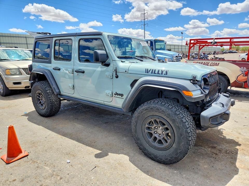 2023 Jeep Wrangler / VIN 1C4HJXDN5PW626312 COPART salvage auction — FRONT END, Nm - Cert Of Title-Salvage, sold $250 on 2026-07-09 (photo 4)